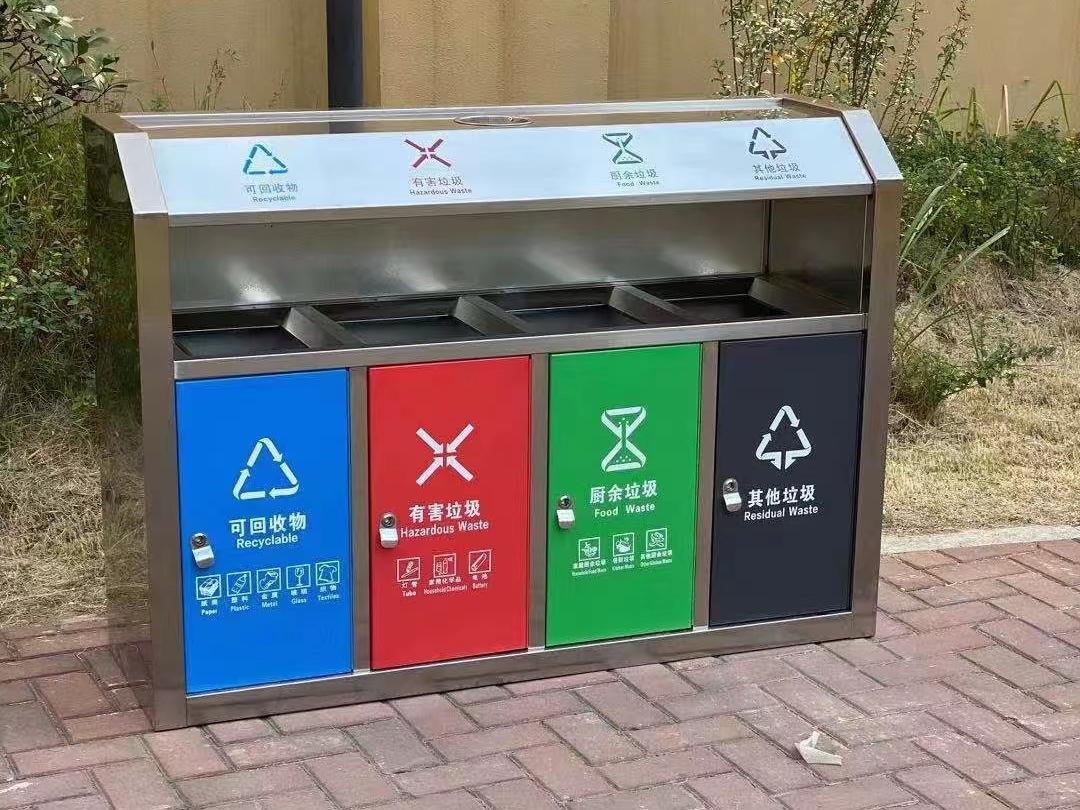 不锈钢垃圾桶